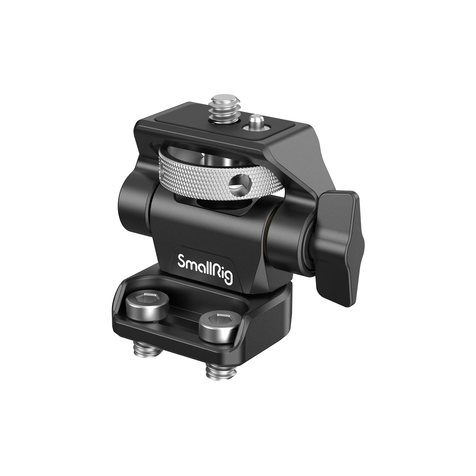 Swivel and Tilt Adjustable Monitor Mount with 1/4″-20 Screws Mount